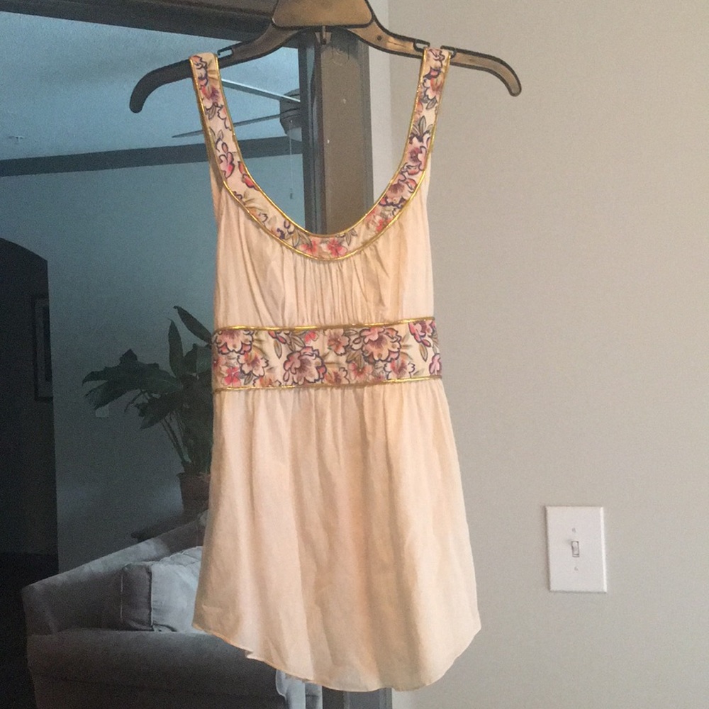 Free people sleeveless blouse